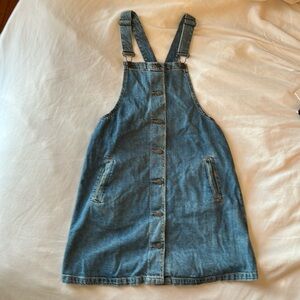 Pull and Bear denim overall dress size S